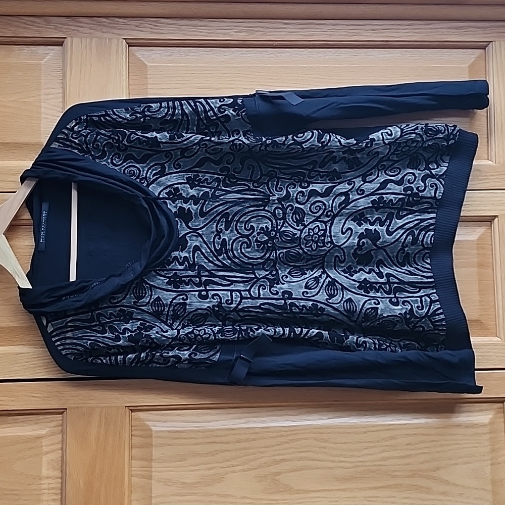 Beate Heyman Streetcouture abstract silk blouse